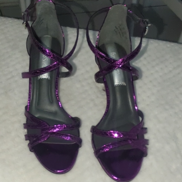 Franco Sarto Shoes - NEW! Franco Sarto Shiny Purple Heals